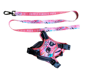 Coastal Coral Cooling Harness - Pomskie Pack Supply